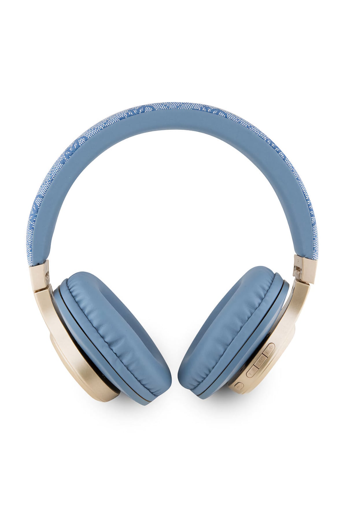 Guess Script Gold Kulak Üstü Bluetooth 5.3 Kulaklık Mavi