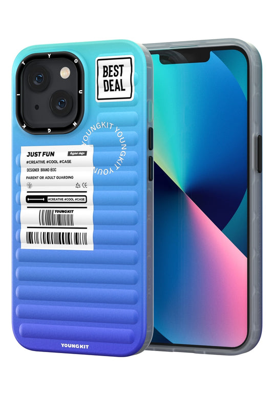 Youngkit Secret Color iPhone 13 Mavi Kılıf