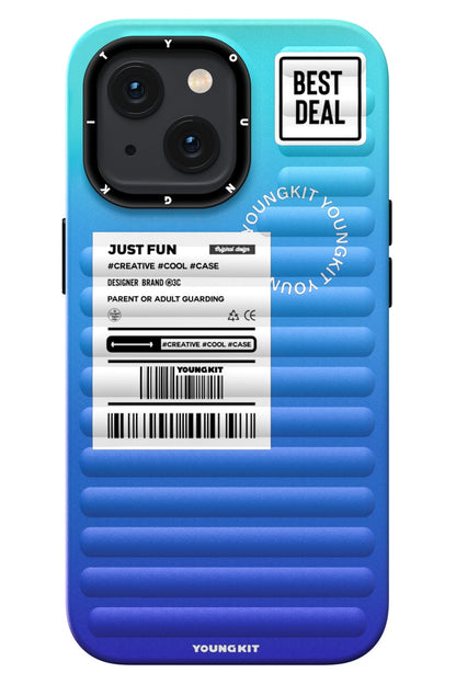 Youngkit Secret Color iPhone 13 Mavi Kılıf