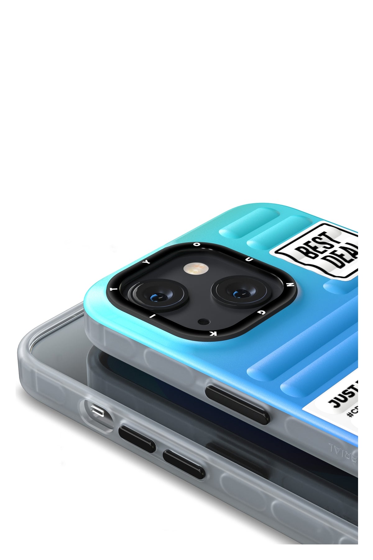 Youngkit Secret Color iPhone 13 Mavi Kılıf