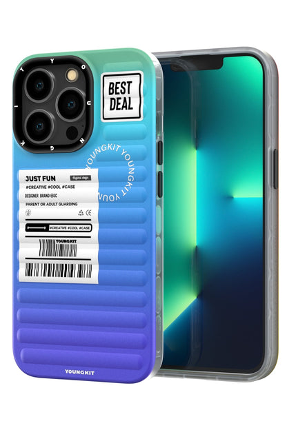 Youngkit Secret Color iPhone 13 Pro Max Mavi Kılıf