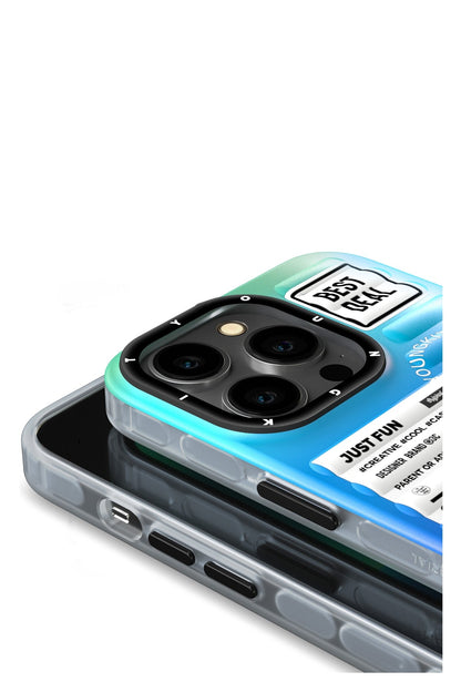 Youngkit Secret Color iPhone 13 Pro Max Mavi Kılıf