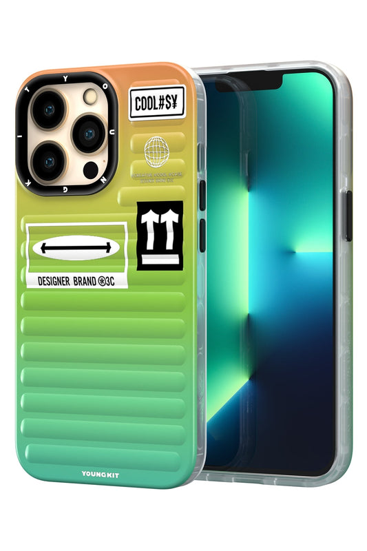 Youngkit Secret Color iPhone 13 Pro Max Yeşil Kılıf