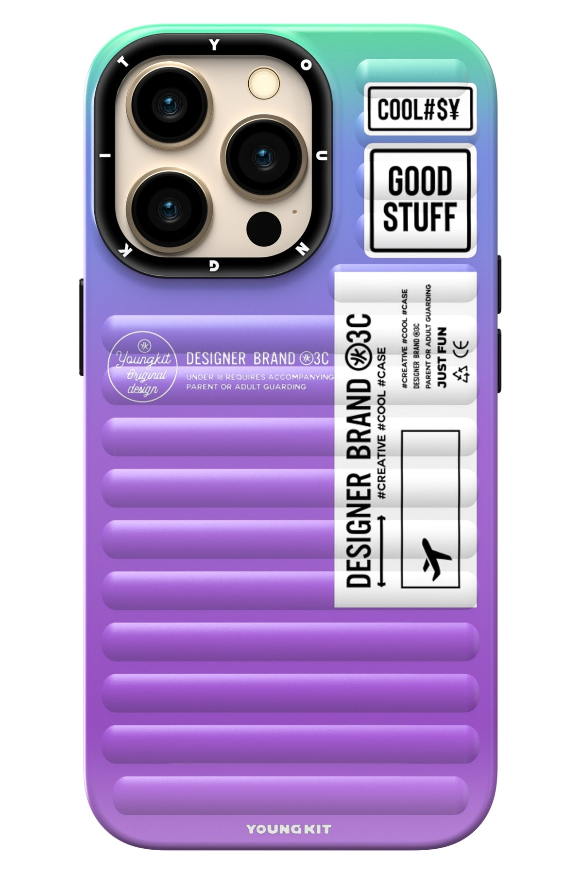 Youngkit Secret Color iPhone 13 Pro Max Mor Kılıf