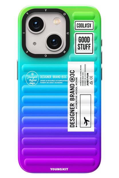 Youngkit Secret Color iPhone 15 Uyumlu Mavi Kılıf