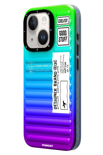 Youngkit Secret Color iPhone 15 Uyumlu Mavi Kılıf