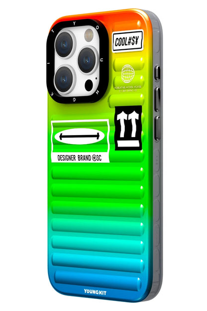 Youngkit Secret Color iPhone 15 Pro Uyumlu Yeşil Kılıf