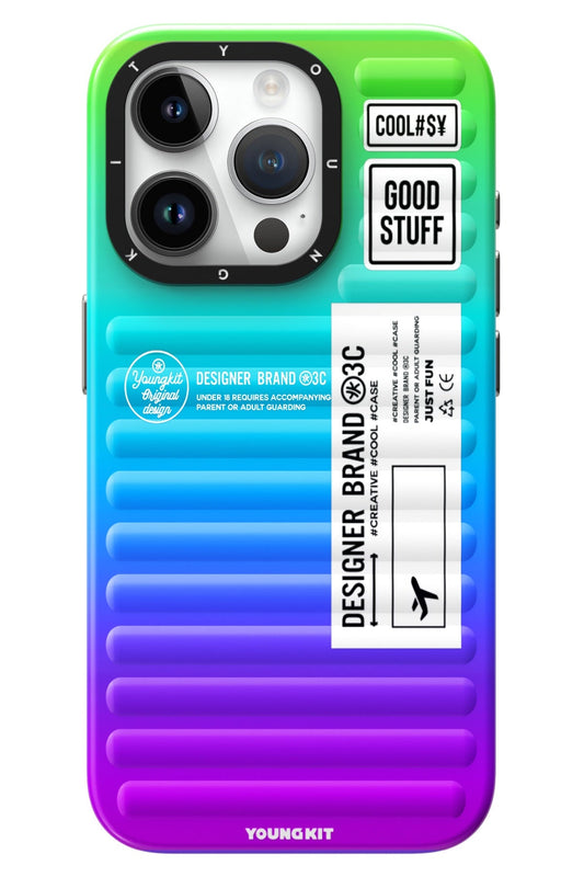 Youngkit Secret Color iPhone 15 Pro Uyumlu Mor Kılıf