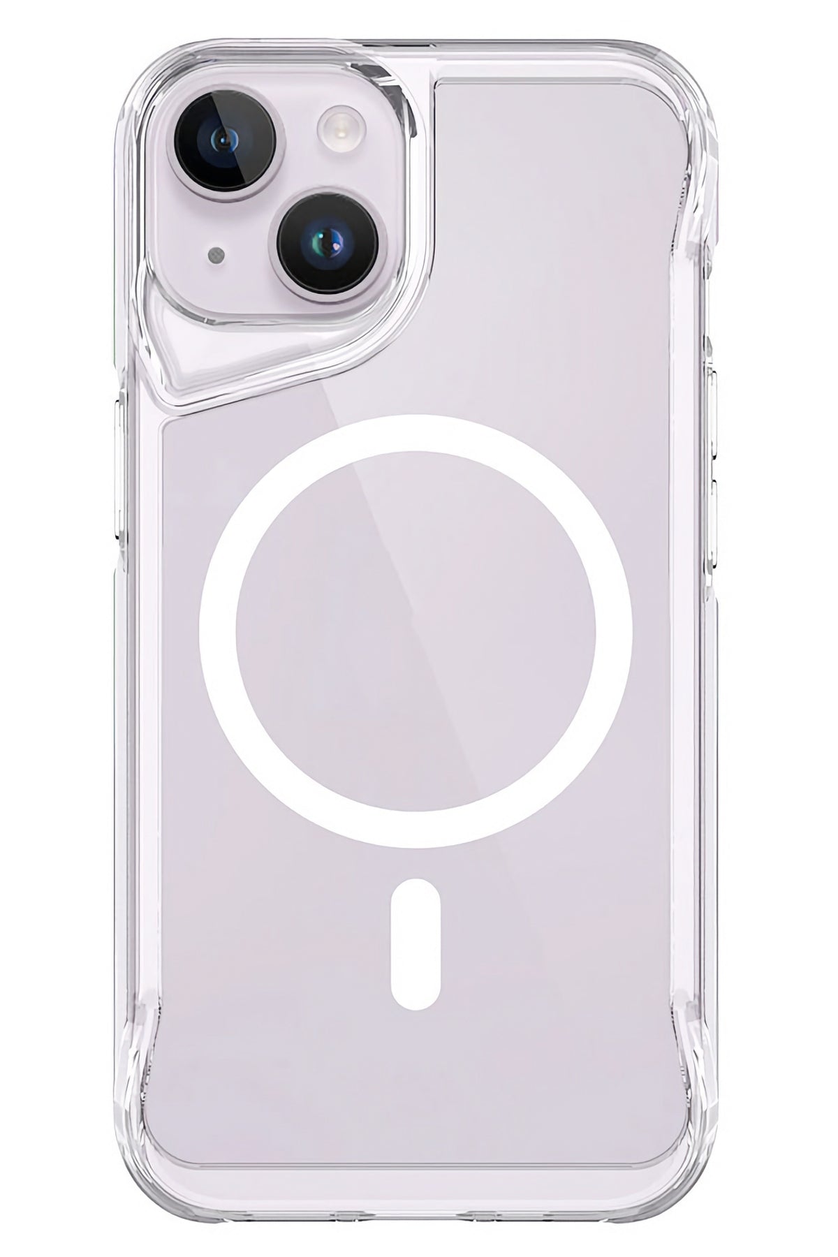 Artoncase Apple iPhone 14 Magsafe Uyumlu Shield Şeffaf Kılıf