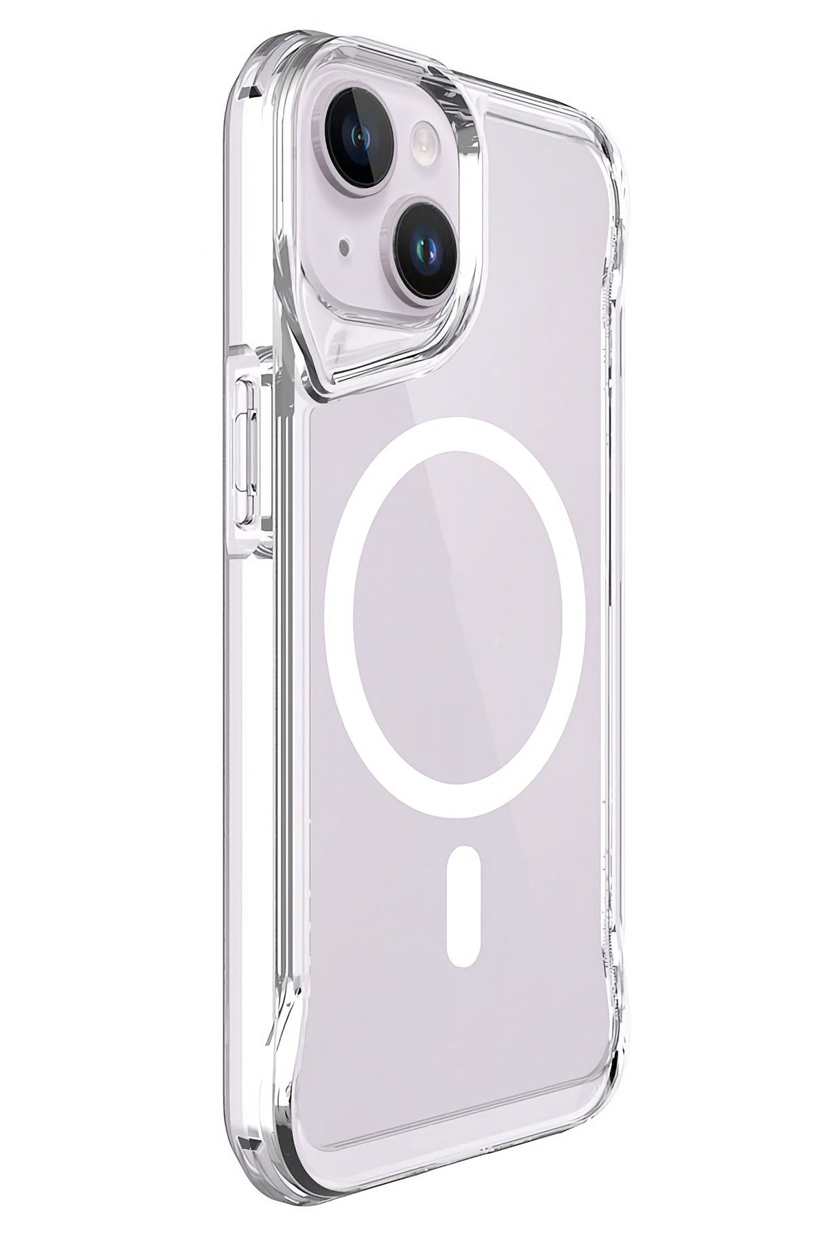 Artoncase Apple iPhone 14 Magsafe Uyumlu Shield Şeffaf Kılıf