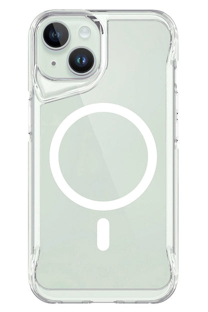 Artoncase Apple iPhone 15 Magsafe Uyumlu Shield Şeffaf Kılıf
