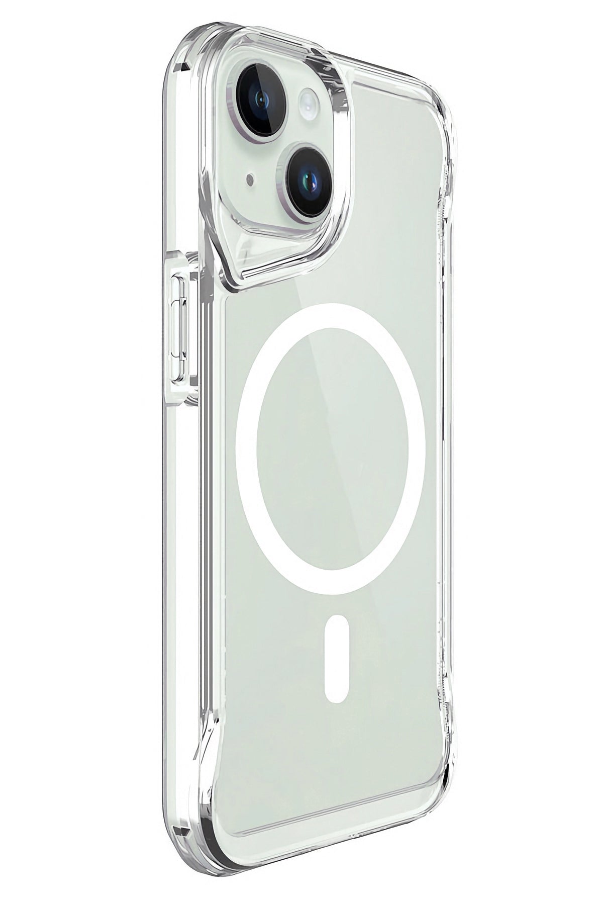 Artoncase Apple iPhone 15 Plus Magsafe Uyumlu Shield Şeffaf Kılıf