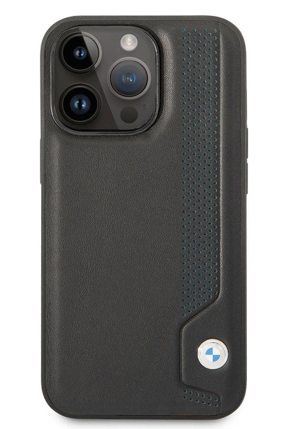 Apple iPhone 14 Pro uyumlu BMW Lisanslı Blue Dots Signature Kılıf