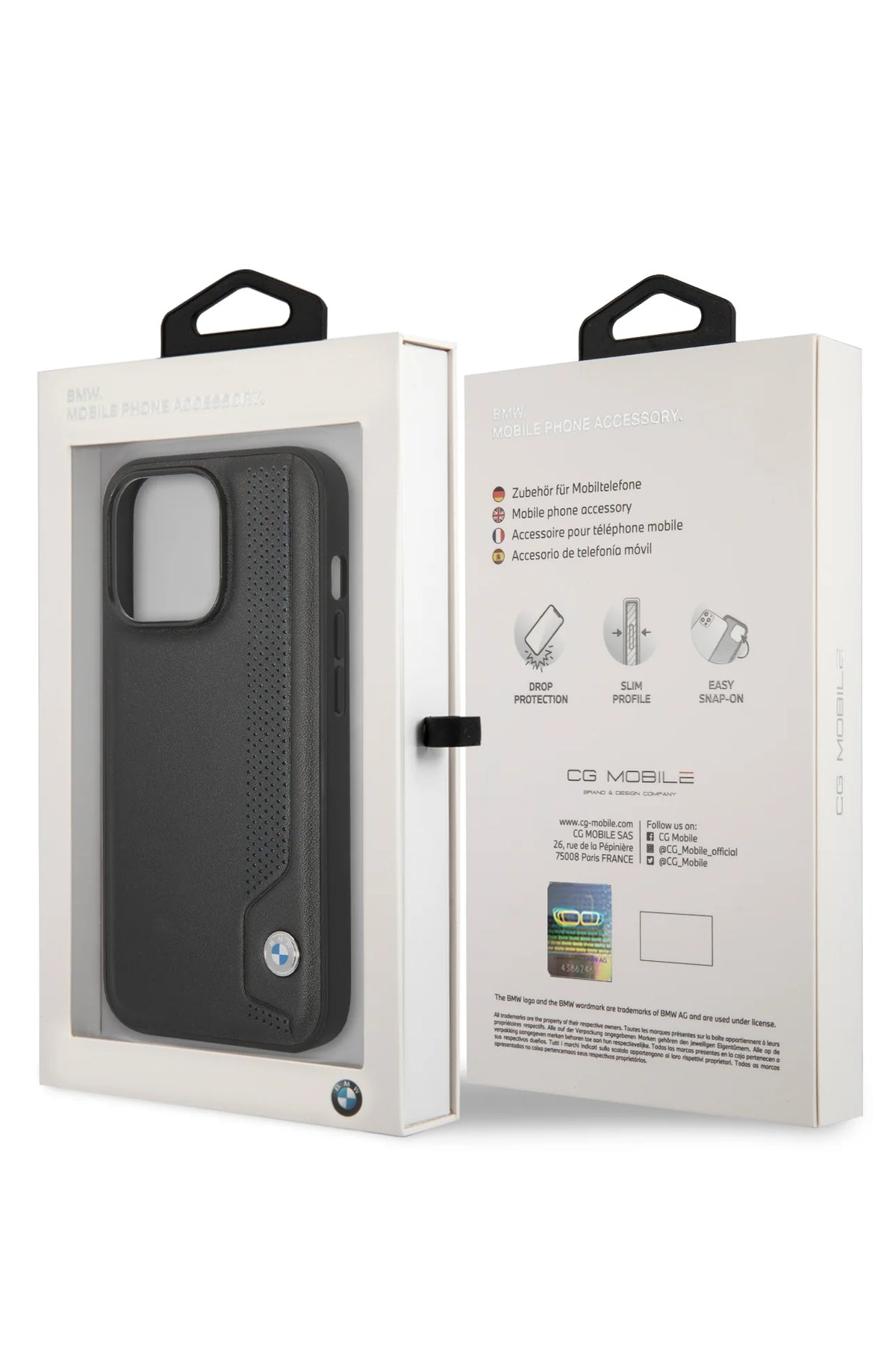 Apple iPhone 14 Pro uyumlu BMW Lisanslı Blue Dots Signature Kılıf