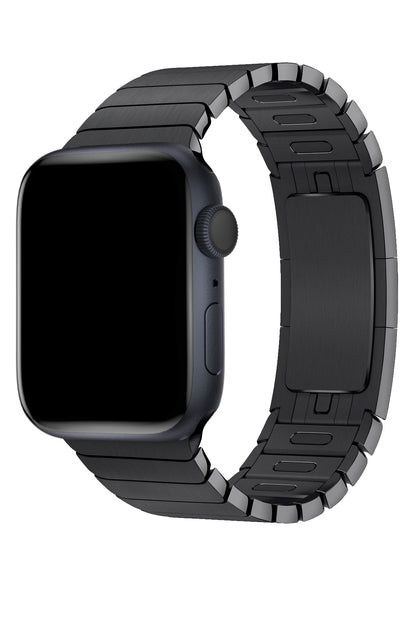 Apple Watch Uyumlu Bilezik Loop Kordon Siyah