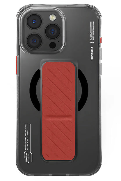 Skinarma Axon iPhone 16 Pro Max Magsafe Uyumlu Standlı Kılıf Siyah