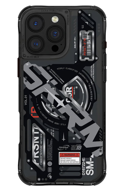 Skinarma Ekho iPhone 16 Pro Magsafe Uyumlu Siyah Kılıf