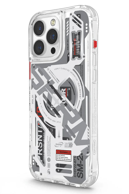 Skinarma Ekho iPhone 16 Pro Magsafe Uyumlu Yarı Şeffaf Kılıf