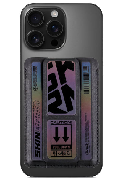 SkinArma Kado Magsafe uyumlu Manyetik Standlı Colorful Kartlık