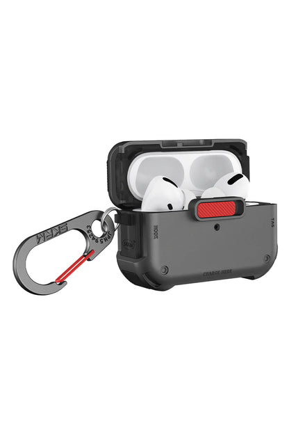 Skinarma Mecha Apple Airpods Pro 2. Nesil Uyumlu Kılıf Füme