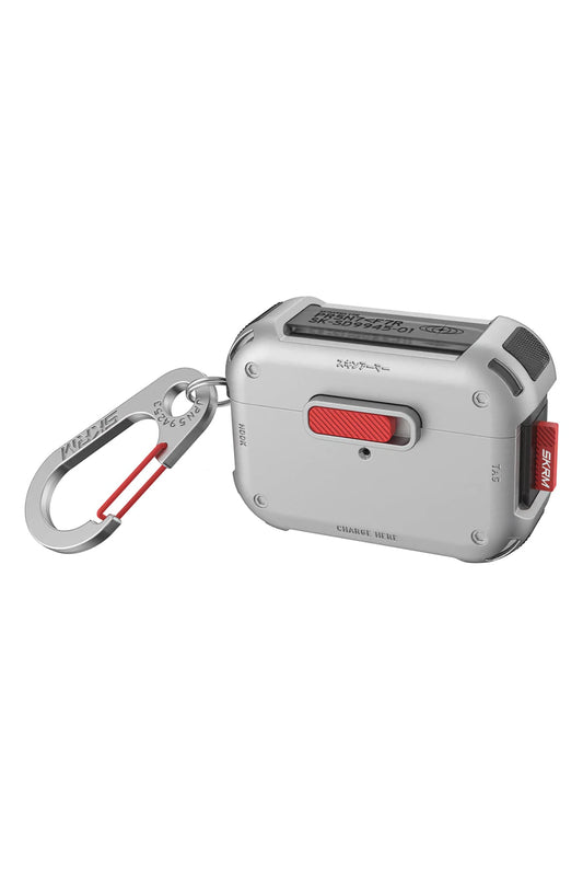 Skinarma Mecha Apple Airpods Pro 2. Nesil Uyumlu Kılıf Gümüş