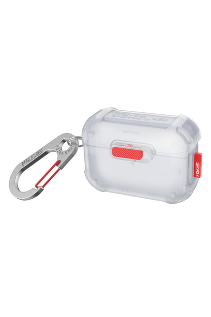 Skinarma Mecha Apple Airpods Pro 2. Nesil Uyumlu Kılıf Transparan Beyaz