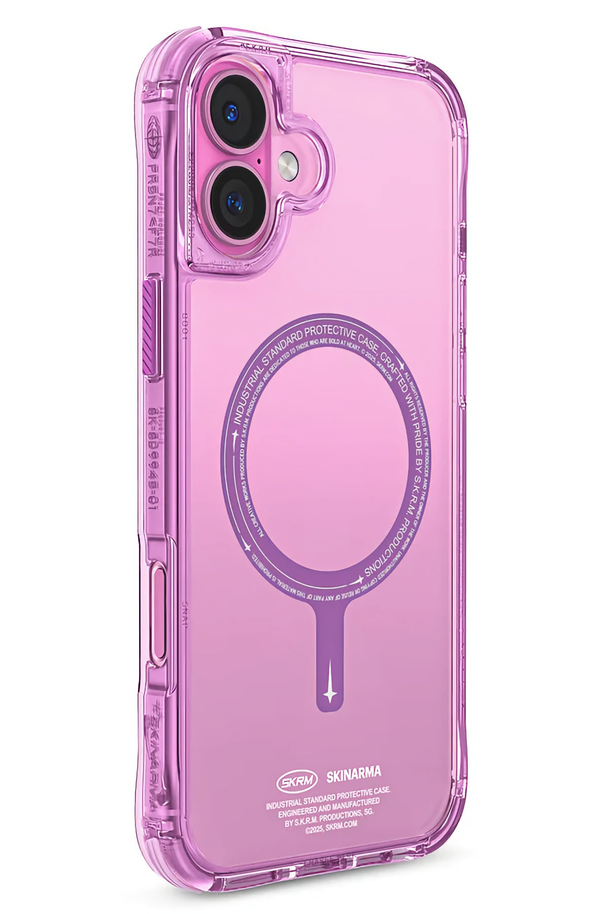 Skinarma Saido iPhone 16 Magsafe Uyumlu Kılıf Pembe