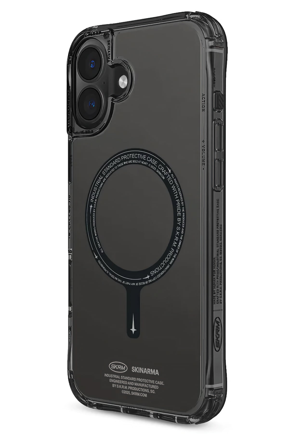Skinarma Saido iPhone 16 Magsafe Uyumlu Kılıf Siyah