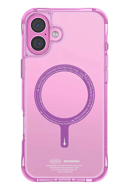 Skinarma Saido iPhone 16 Plus Magsafe Uyumlu Kılıf Pembe