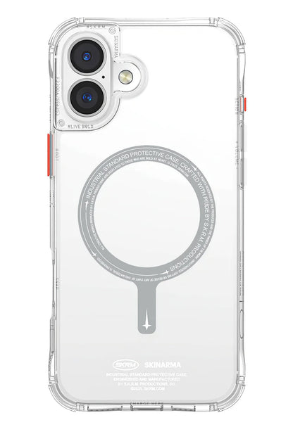 Skinarma Saido iPhone 16 Plus Magsafe Uyumlu Kılıf Şeffaf