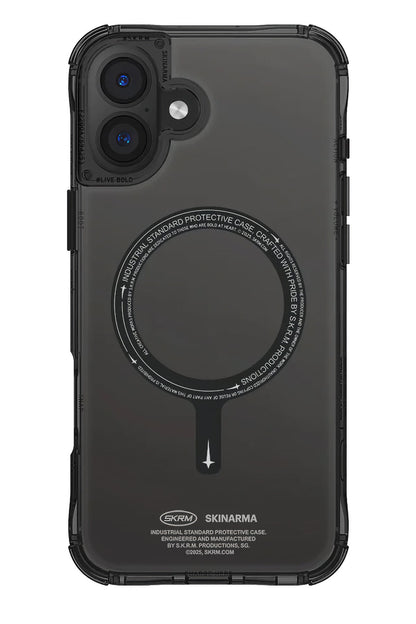 Skinarma Saido iPhone 16 Plus Magsafe Uyumlu Kılıf Siyah