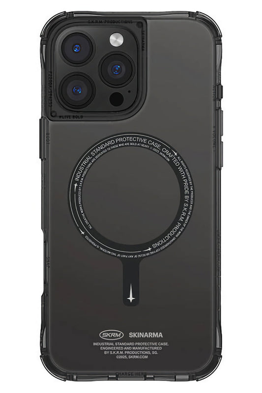 Skinarma Saido iPhone 16 Pro Magsafe Uyumlu Kılıf Siyah