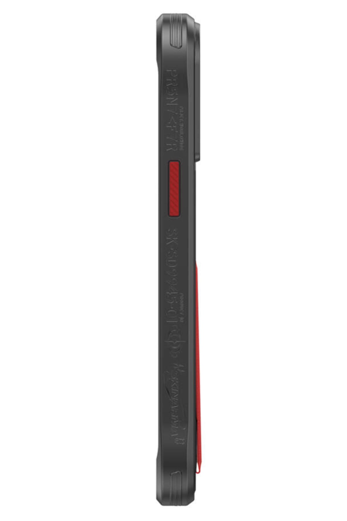 SkinArma Slate iPhone 15 Uyumlu Standlı Kılıf Turuncu