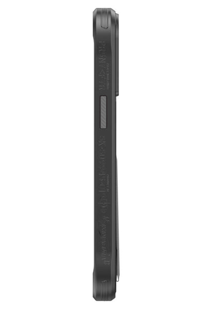 SkinArma Slate iPhone 15 Pro Uyumlu Standlı Kılıf Gri