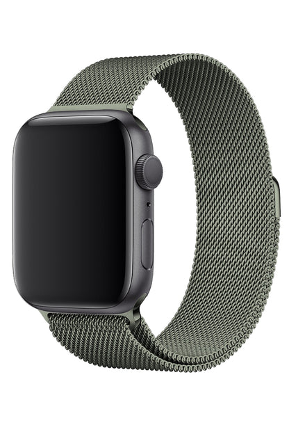 Apple Watch Uyumlu Metal Milano Loop Smoked