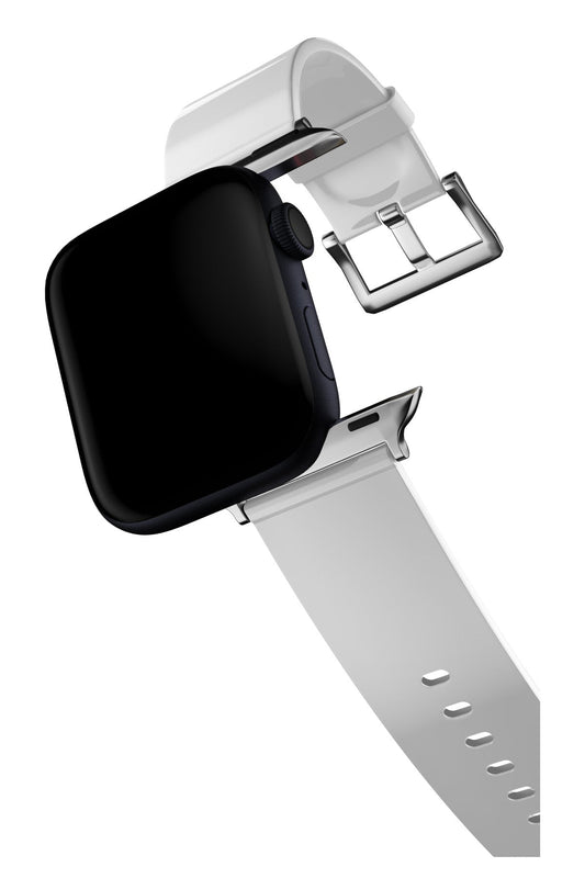 Apple Watch Uyumlu Jina Loop Yumuşak Silikon Kordon Snow