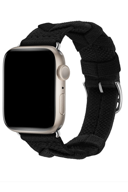 Apple Watch Uyumlu Basic Loop Örme Kordon Sooty