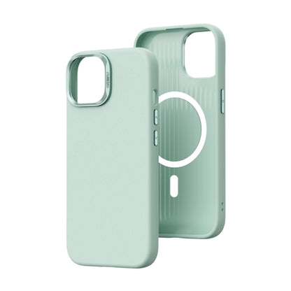 SP-019 iPhone 15 Plus Magsafe Uyumlu Vegan Deri Kılıf