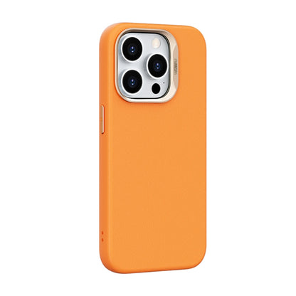 SP-019 iPhone 15 Pro Magsafe Uyumlu Vegan Deri Kılıf