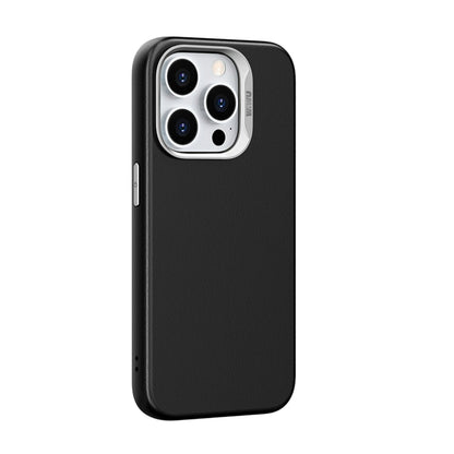 SP-019 iPhone 15 Pro Max Magsafe Uyumlu Vegan Deri Kılıf