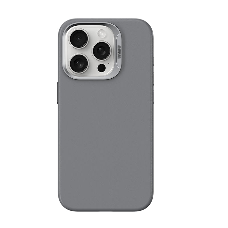 SP-019 iPhone 15 Pro Max Magsafe Uyumlu Vegan Deri Kılıf