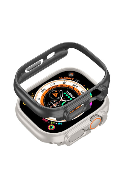 Apple Watch Ultra Uyumlu Kasa Koruyucu Bumper Space Gray