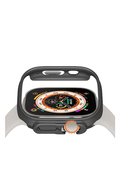 Apple Watch Ultra Uyumlu Kasa Koruyucu Bumper Space Gray