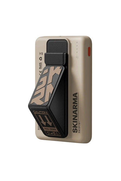 SkinArma Spunk Magsafe PD Hızlı Şarj Powerbank 15w 5000mAh Ivory