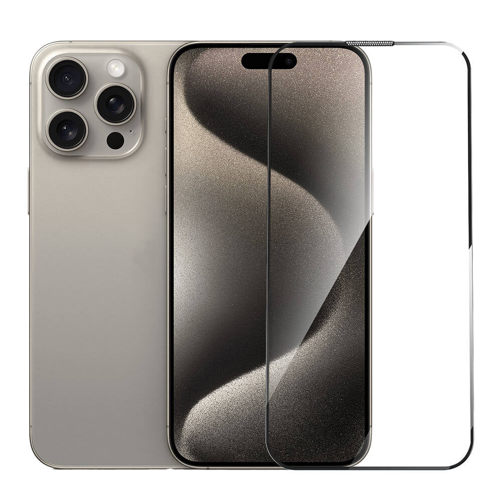 SQ-008 Easy Install iPhone 14 Pro Temperli Cam Ekran Koruyucu