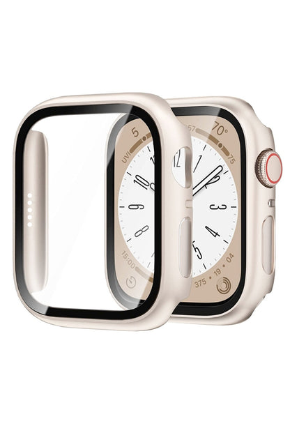 Apple Watch Uyumlu Ekran Koruyucu Kasa Starlight