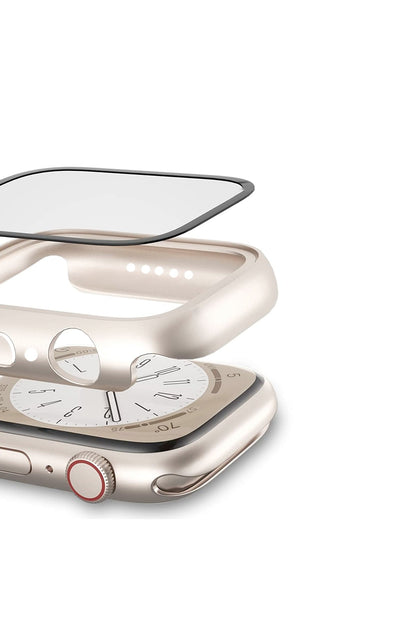 Apple Watch Uyumlu Ekran Koruyucu Kasa Starlight