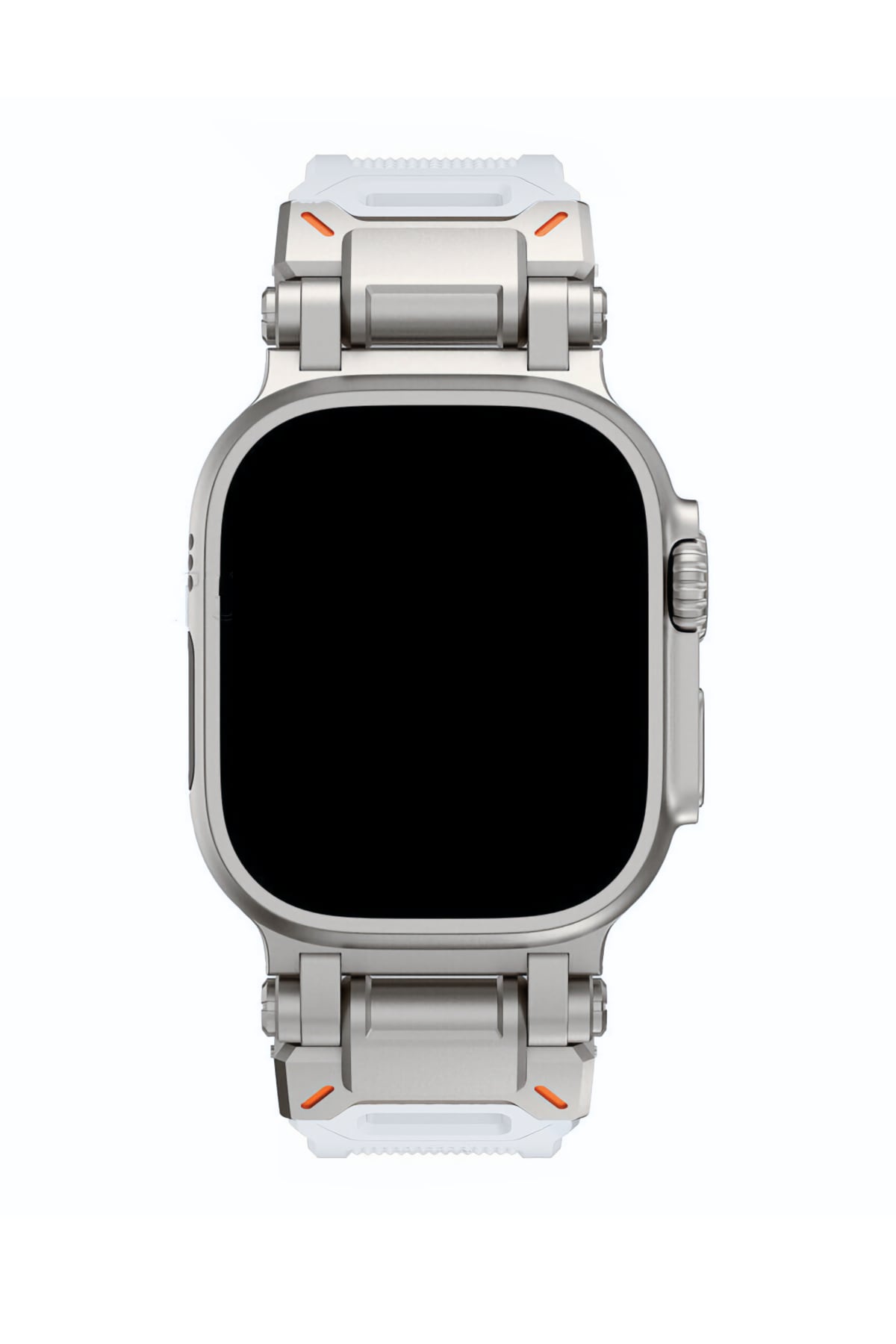 Apple Watch Uyumlu Defense Loop Silikon Kordon Starlight Clear