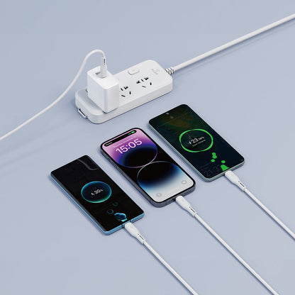 Starlink Wi-C046E 3in1 USB-A to Lightning – Type-C – Micro 60W Şarj ve Data Kablosu 1.2M