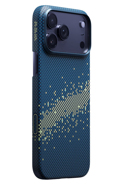 Starpeak iPhone 17 Pro MagSafe Uyumlu Aramid Fiber Kılıf Milky Way Galaxy